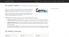 Desktop Screenshot of gemoc.org